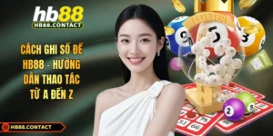Cách ghi số đề HB88
