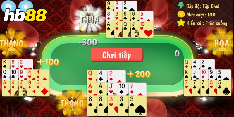 Mậu binh xếp chi hợp lý HB88 dễ hiểu từ A-Z 3 Luật chơi Mậu binh và nguyên tắc xếp chi
